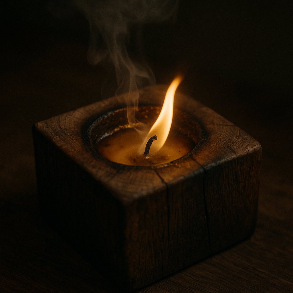 Bloc de bois avec combustion lente après plusieurs heures