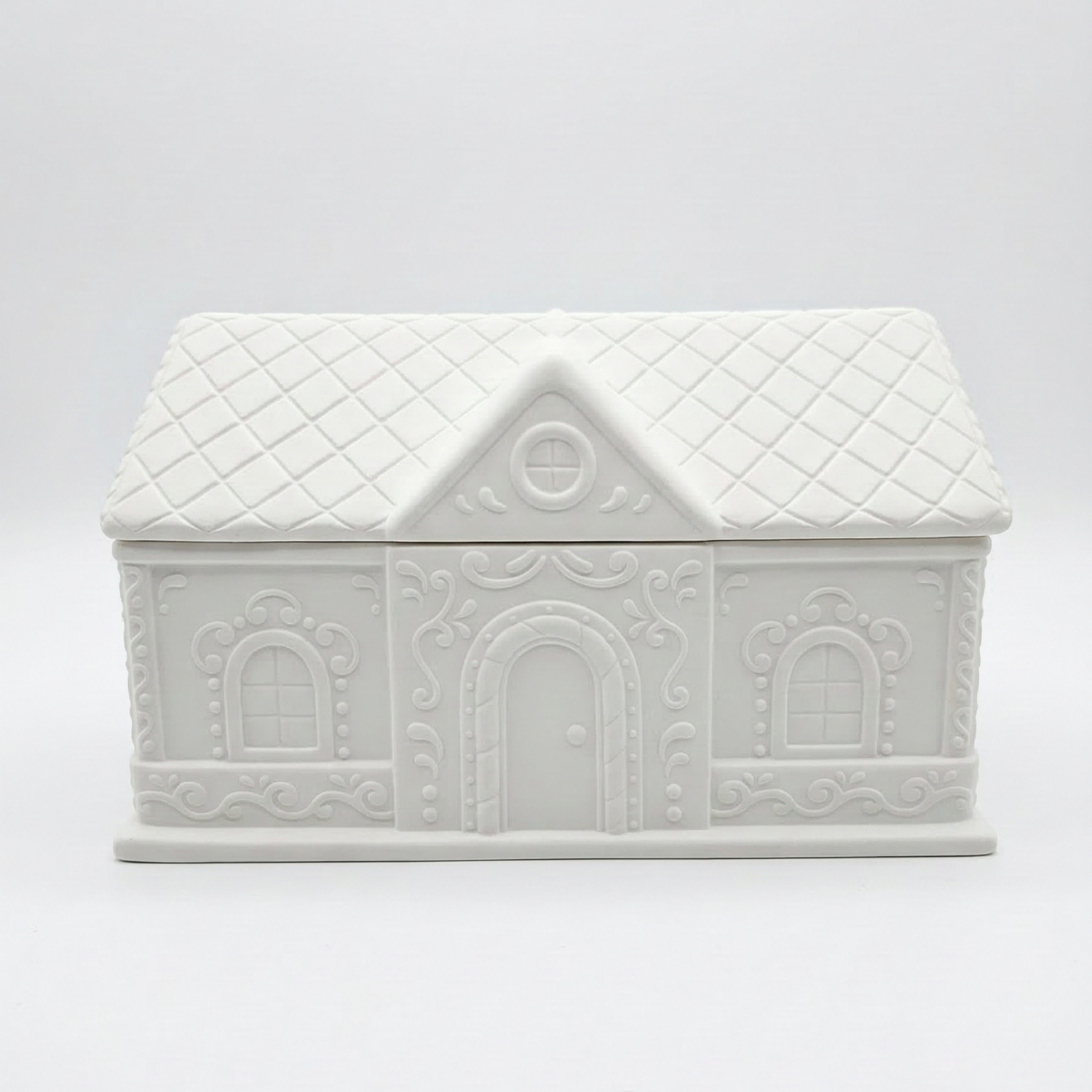 Bougie Grande Maison - Blanche / Jardin Fleuri
