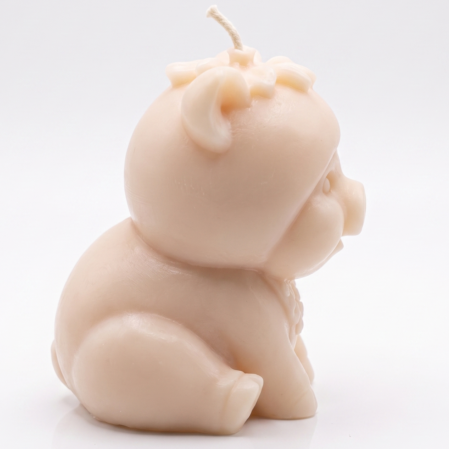 Bougie Cochonnet - Rose / Noix de Coco