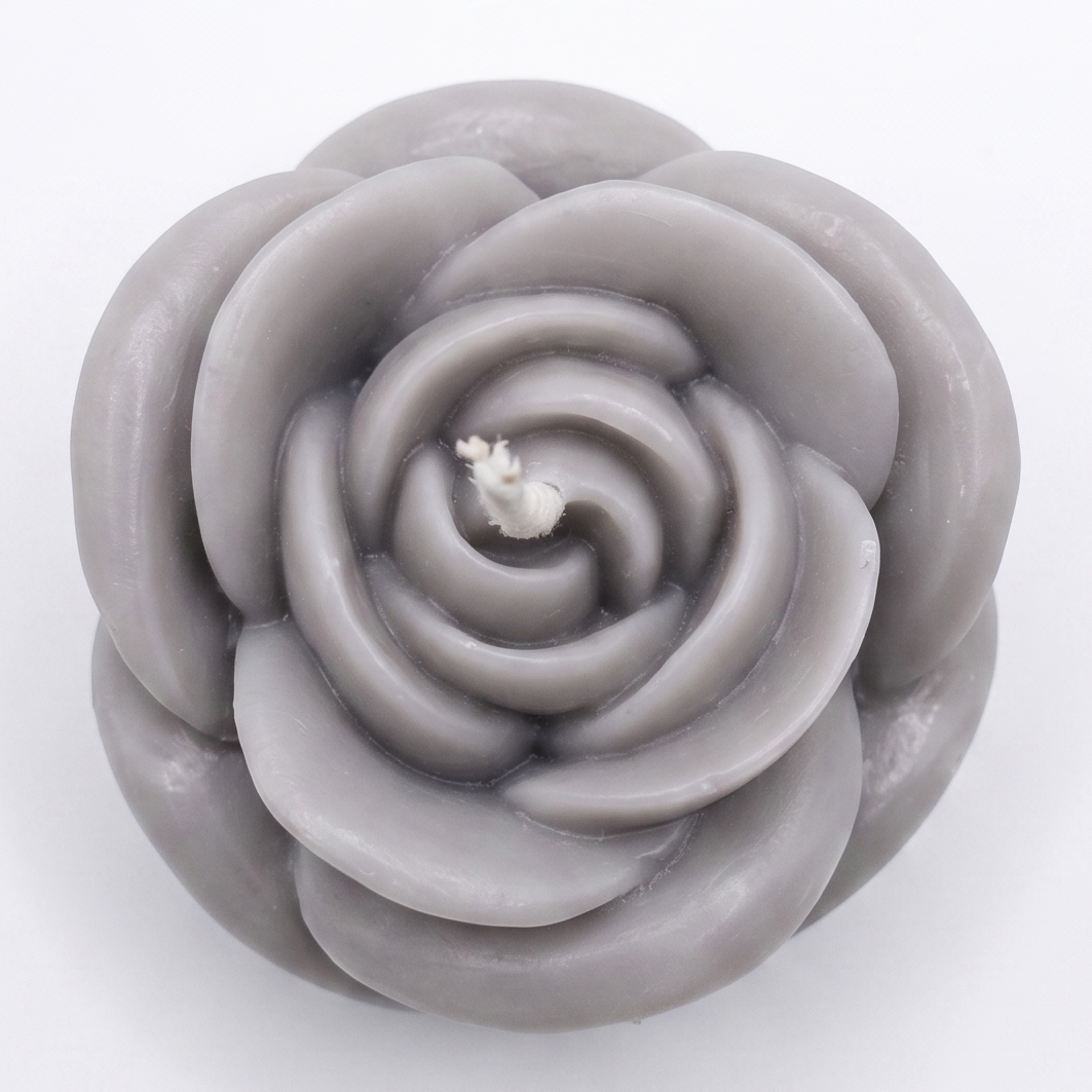 Bougie Rose - Blanche / Noix de coco