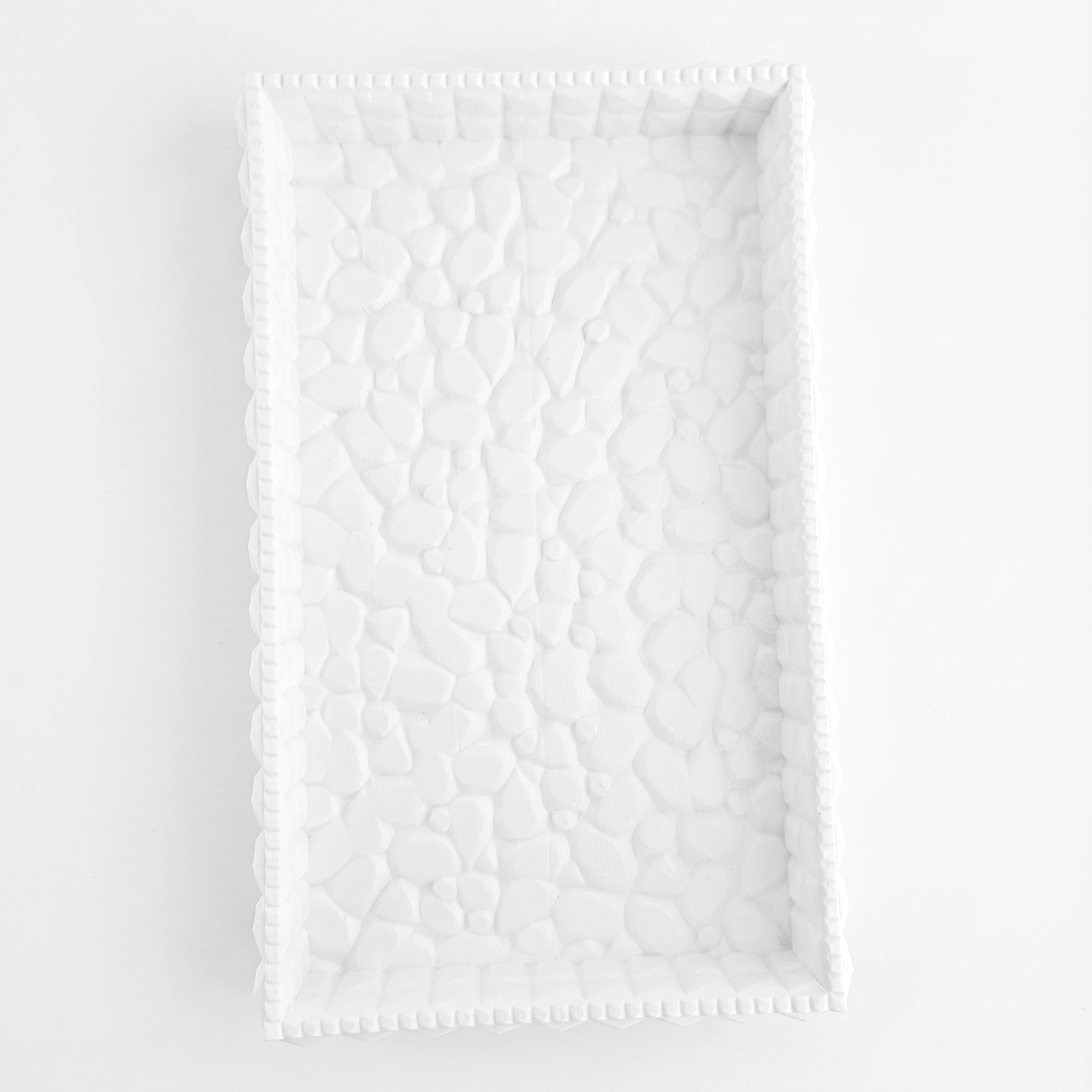 Plateau design Mozaika - Blanc