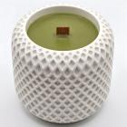 Blanc / Vert Olive / Green Leaf