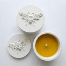 Bougie Abeille - Blanche