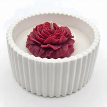 Bougie Murmure de Pivoine - Blanche/Coco