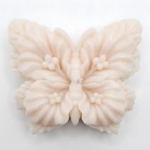 Bougie Papillon - Rose / Noix de coco
