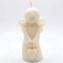 Bougie Ange - Blanc / Vanille