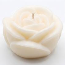 Bougie Rose - Blanche / Noix de coco