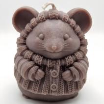 Bougie Souris - Marron / Vanille